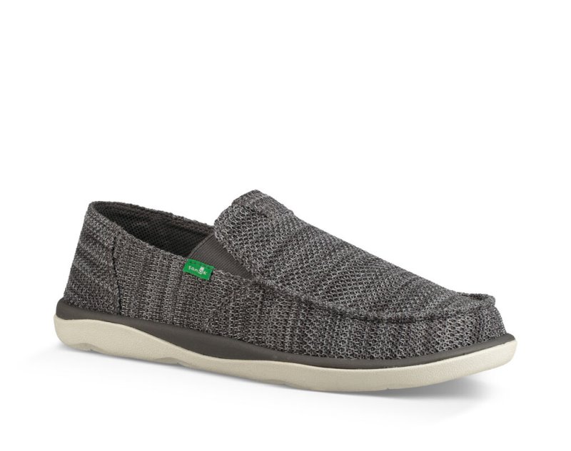 Sanuk Mesh Vagabond Tripper Men's Shoes Grey | Canada 214UZG